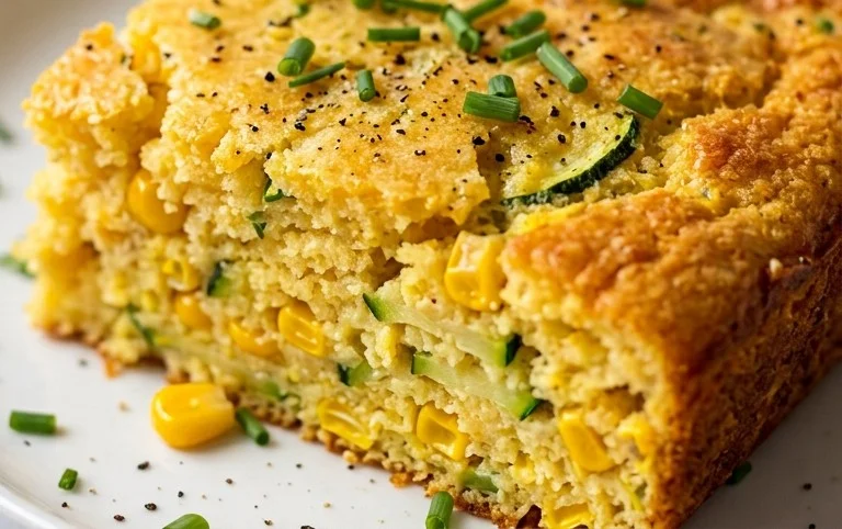 Zucchini Cornbread Casserole