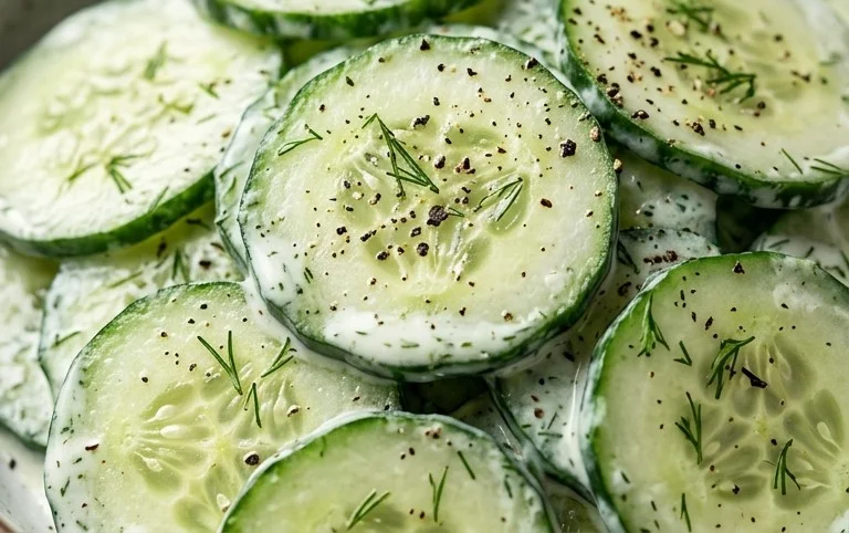 Creamy Cucumber Salad
