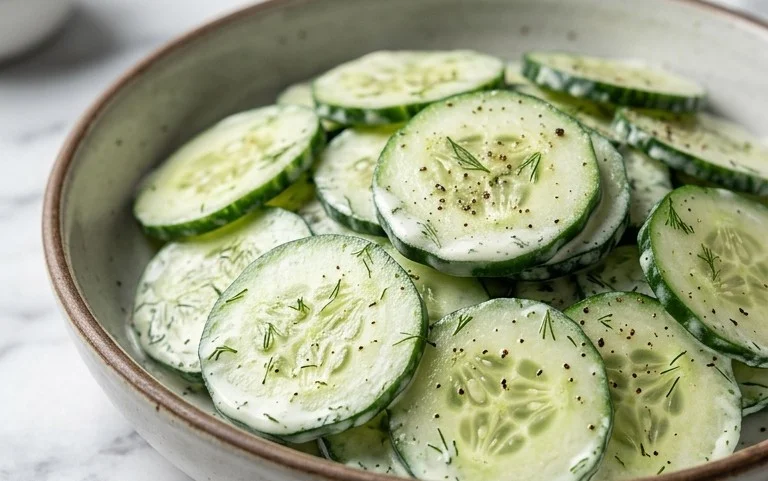 Creamy Cucumber Salad
