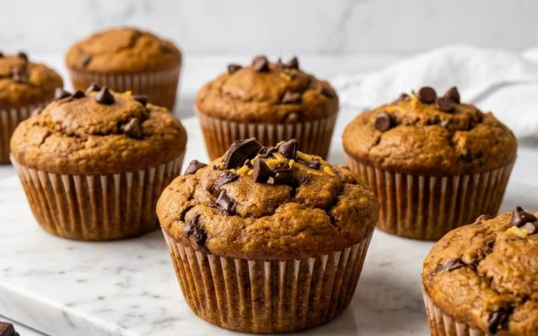 Muffins Courge Chocolat Sans Farine : Recette Facile